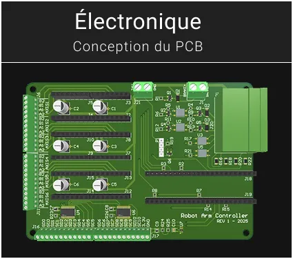 Tuile pour en savoir plus sur l'éléctronique du robot